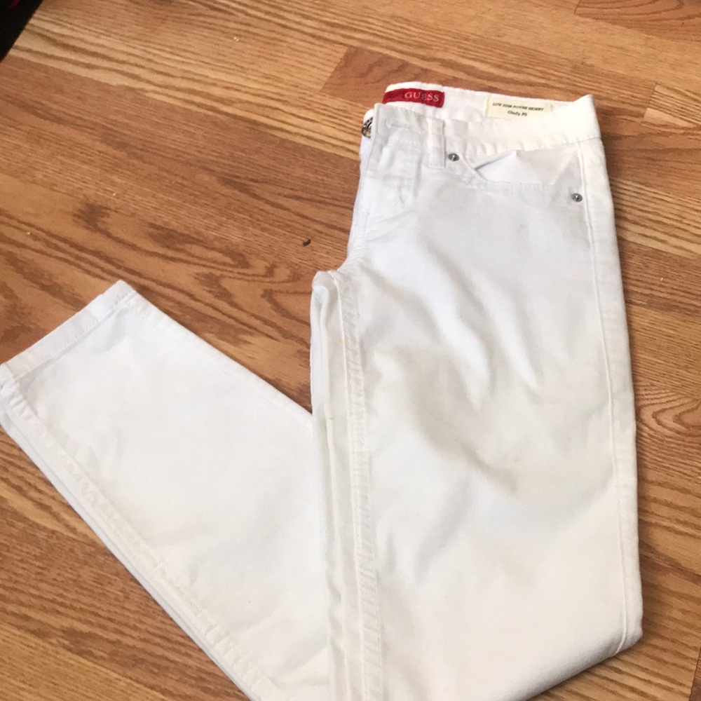 White Guess pants